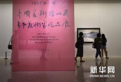 中国美术馆收藏青年美术家作品展开展